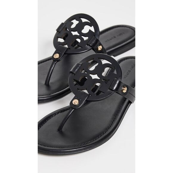 Tory Burch Miller Sandal Leather - 7.5 - Picture 4 of 8